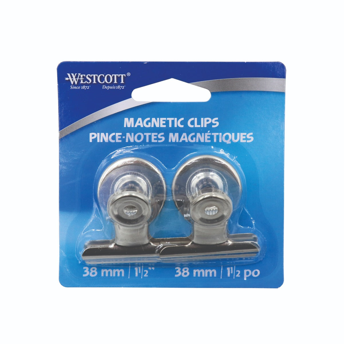 Westcott® 1 ½" Magnetic Clips (00061)