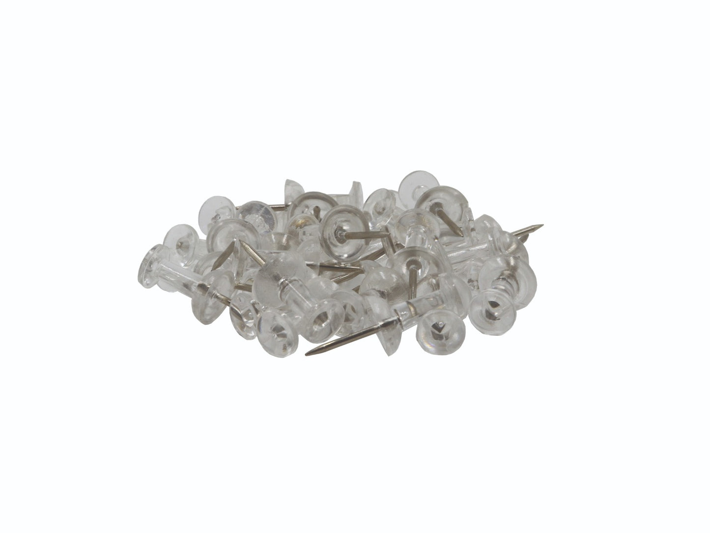 Westcott® Push Pins - Clear (03564)
