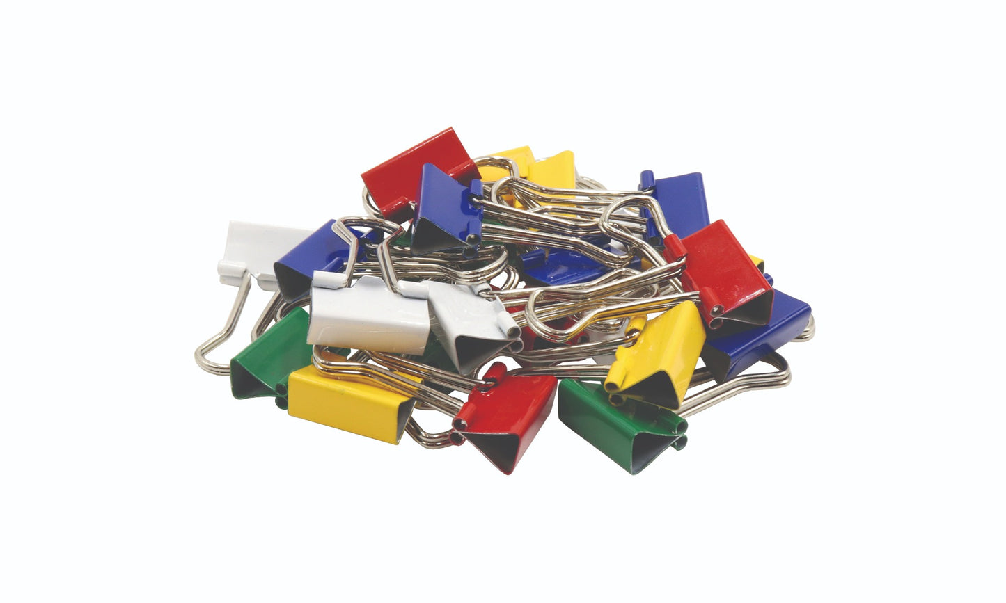 Westcott® 3/4" (19 mm), Coloured Fold Back Clips, 25/pack