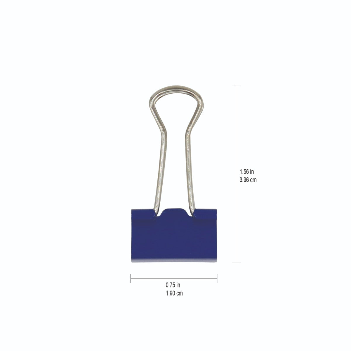Westcott® 3/4" (19 mm), Coloured Fold Back Clips, 25/pack