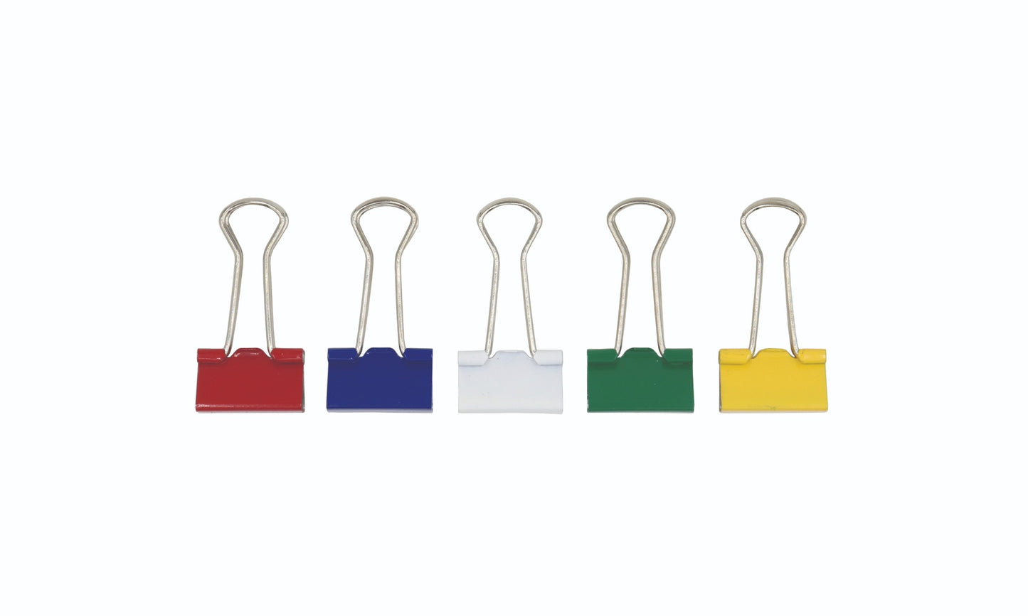 Westcott® 3/4" (19 mm), Coloured Fold Back Clips, 25/pack