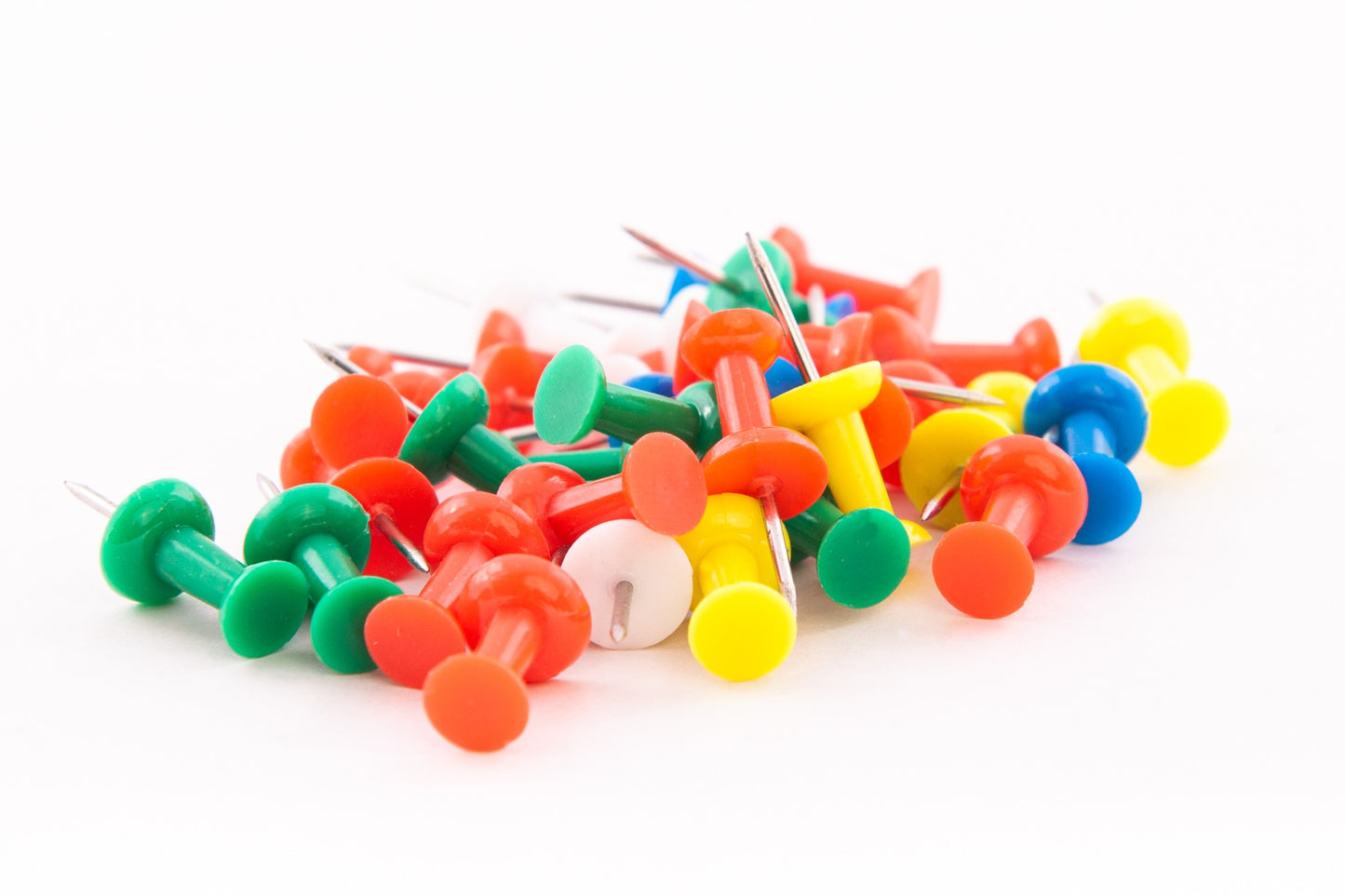 Westcott® Push Pins - Assorted Colours (11087)