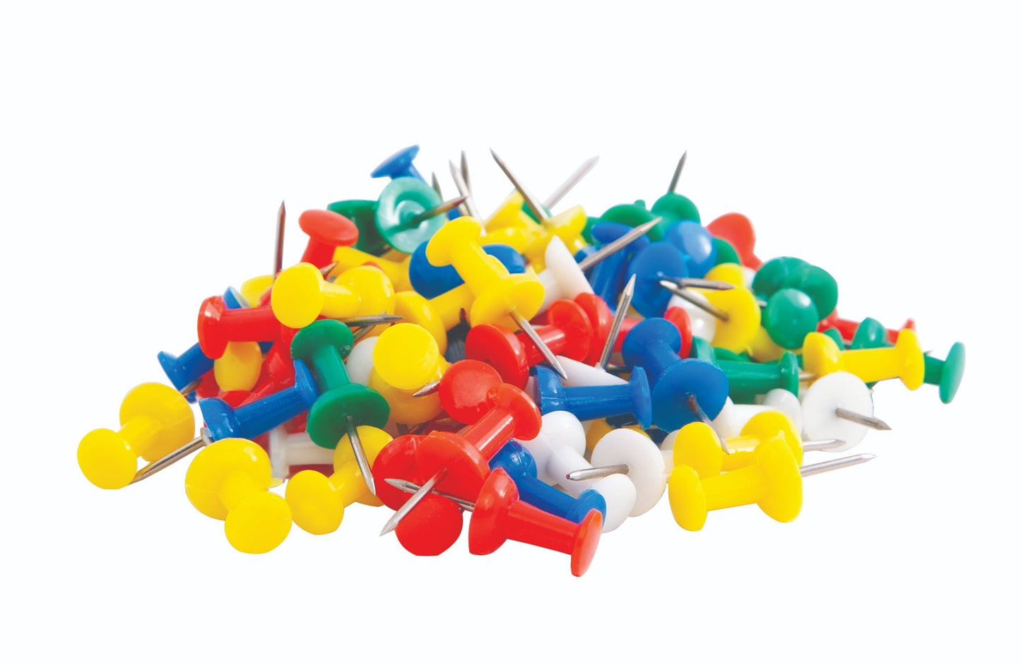 Westcott® Push Pins - Assorted Colours (11142)