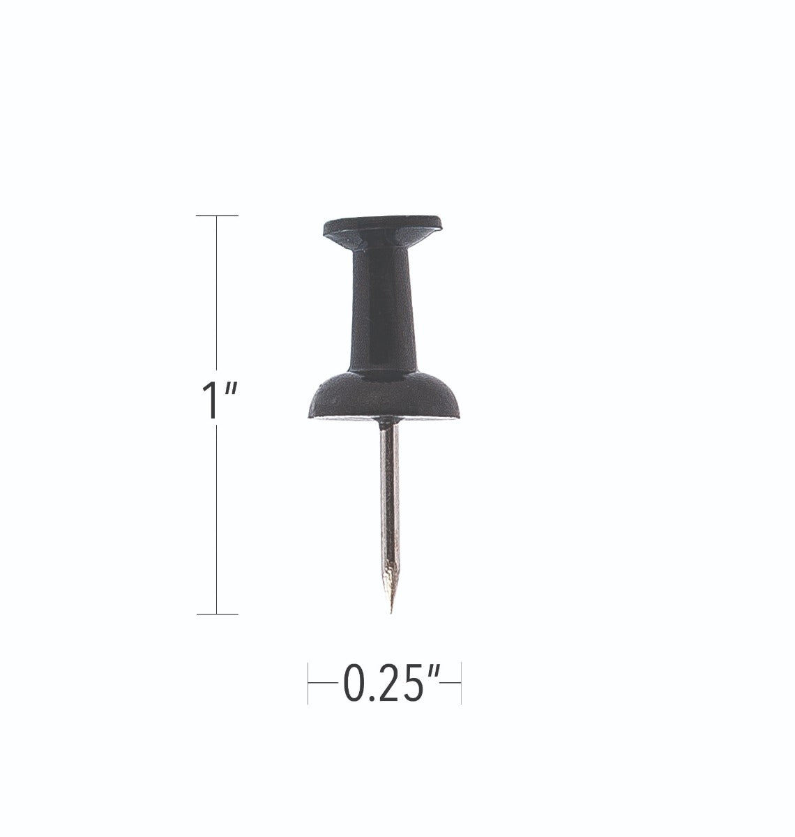 Westcott® Push Pins - Black