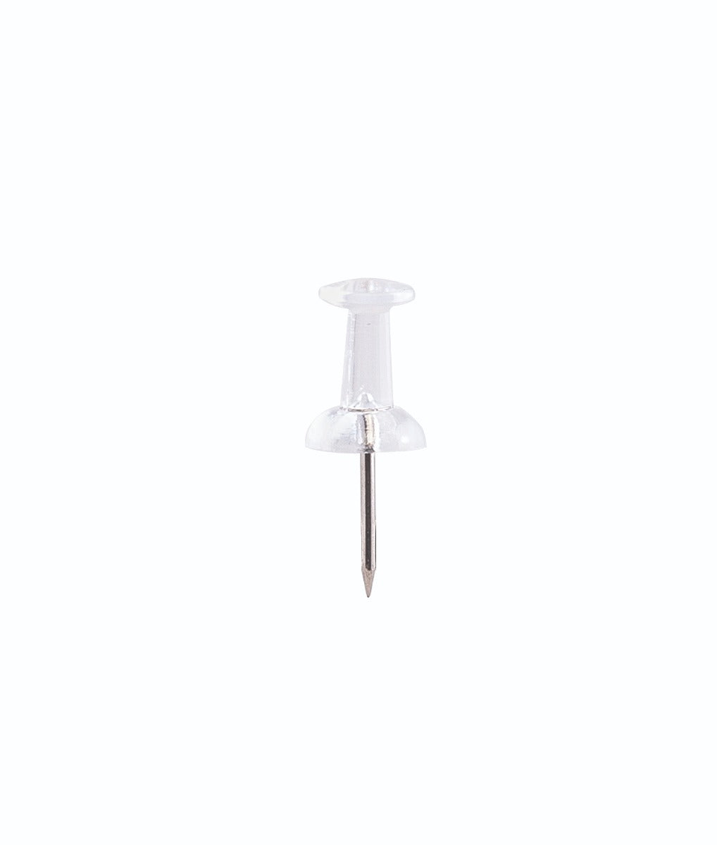 Westcott® Push pins - Clear (11165)