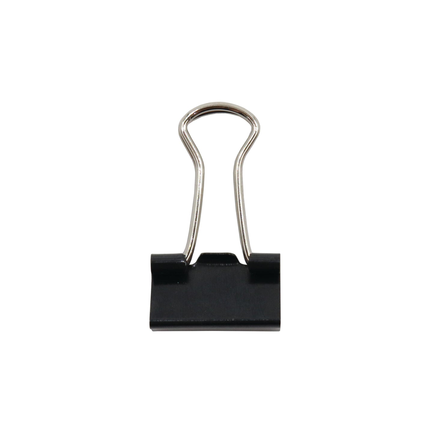Westcott® 9/16" (14 mm) Black Fold Back Clips, 12/box