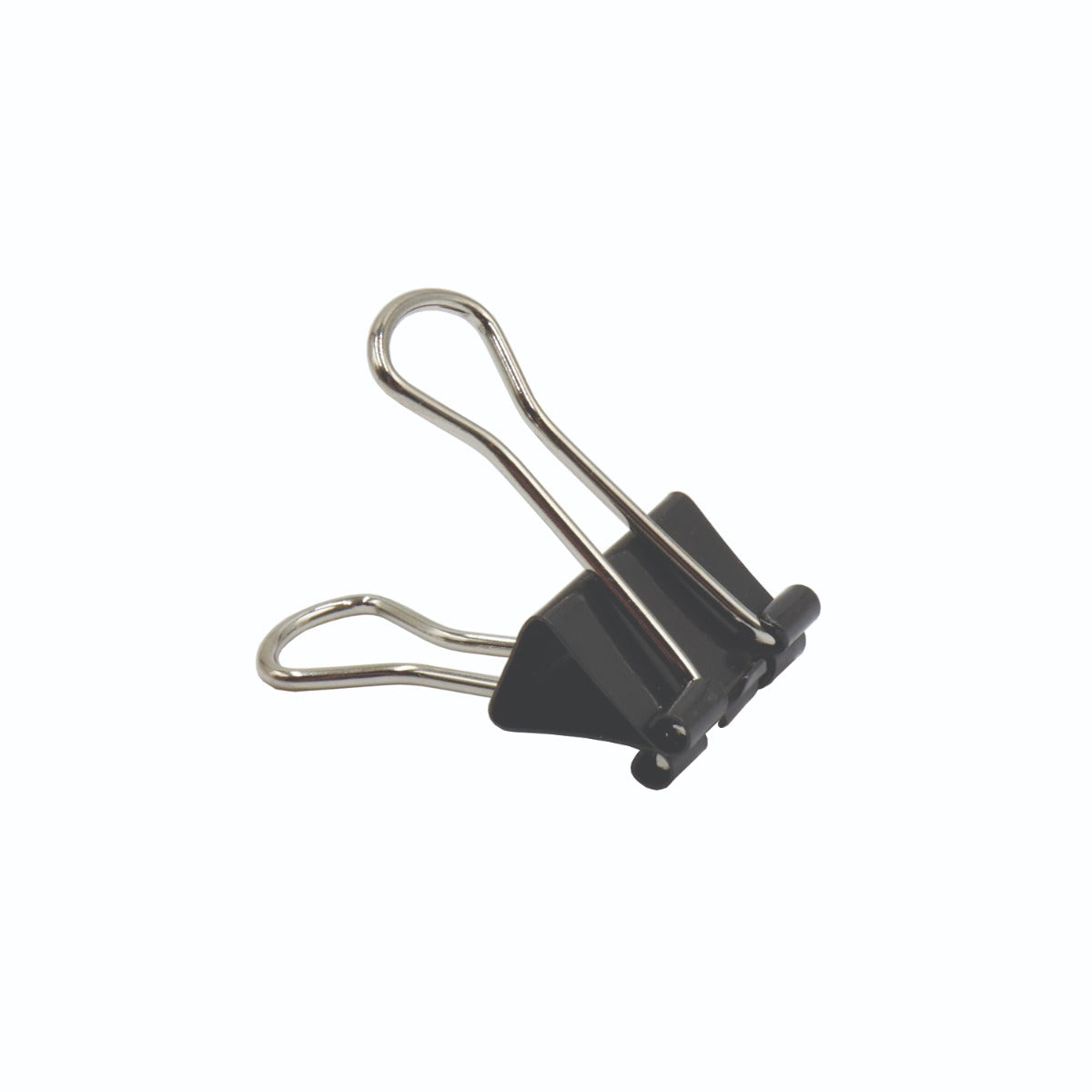 Westcott® 3/4" (19 mm) Black Fold Back Clips, 12/box