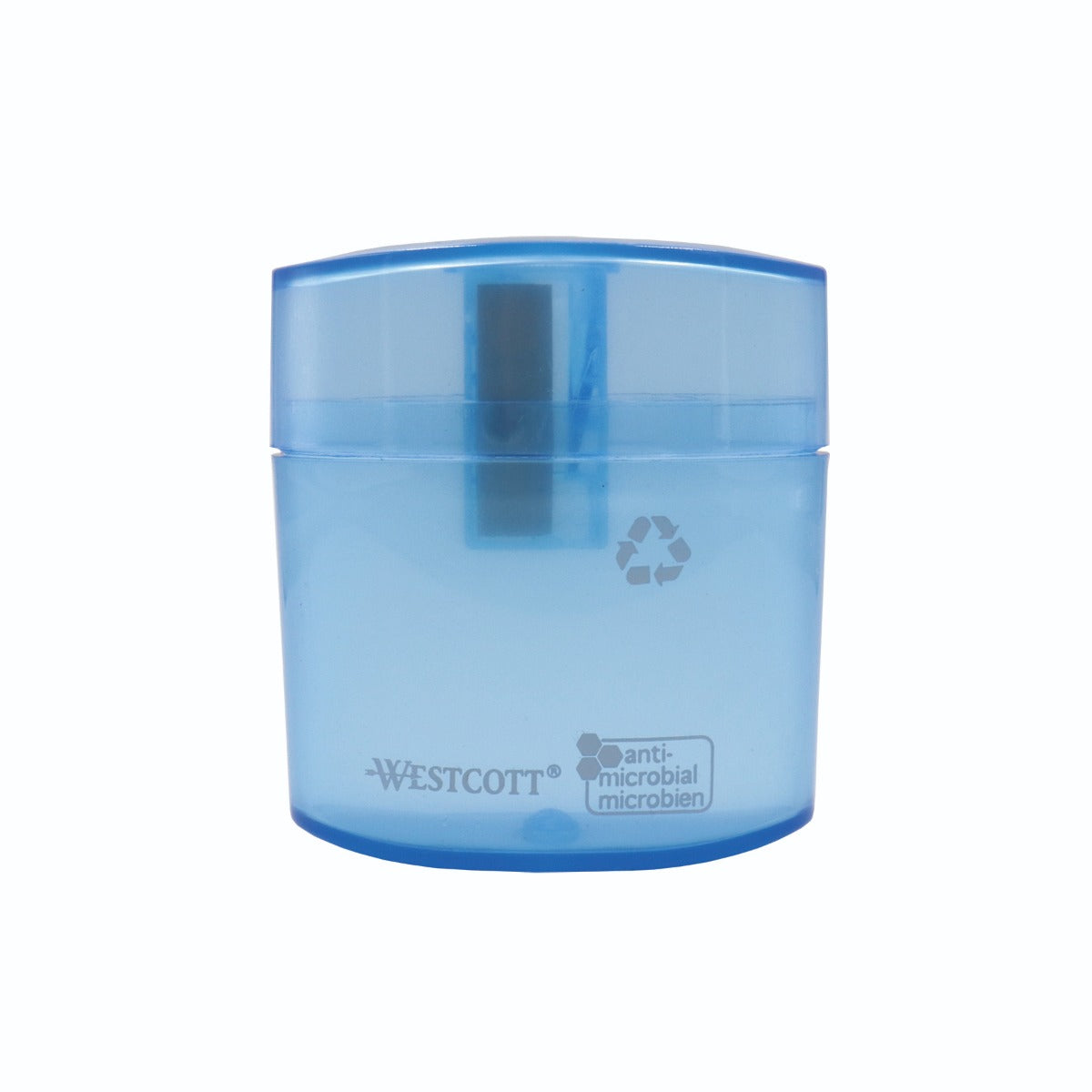 Westcott® KleenEarth® Antimicrobial Student Single-Hole Pencil Sharpener (11247)