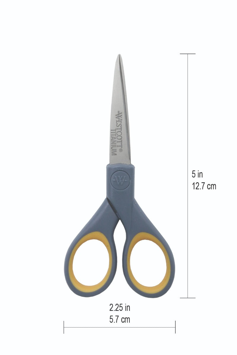 Westcott® 5" Titanium Bonded® Pointed Scissors