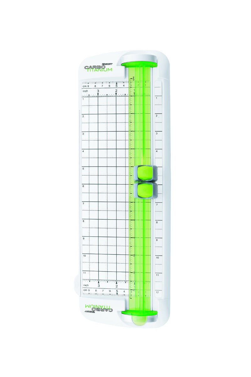 Westcott® CarboTitanium® Antimicrobial Personal Paper Trimmer