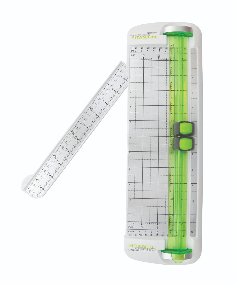 Westcott® CarboTitanium® Antimicrobial Personal Paper Trimmer