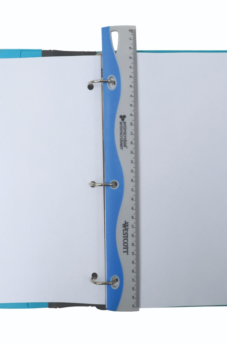Westcott® Antimicrobial 30cm Wave Ruler