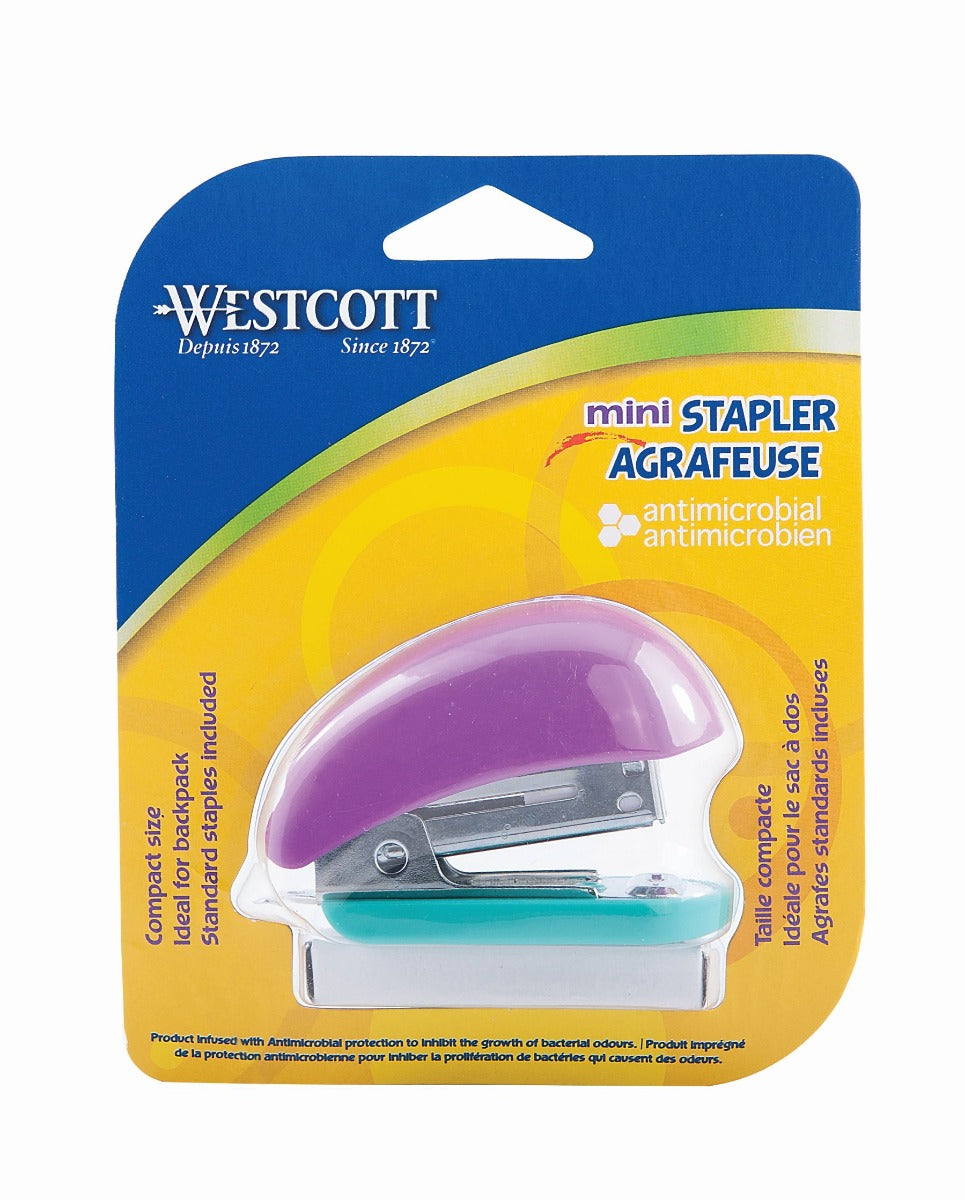 Westcott® Antimicrobial Mini Stapler