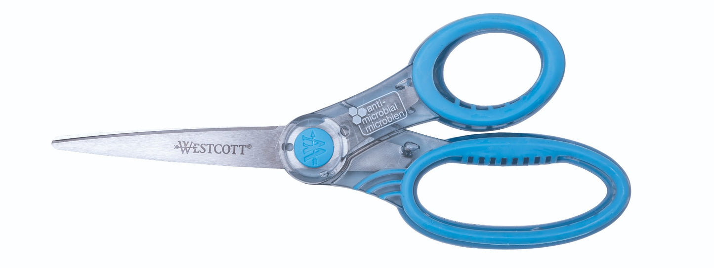 Westcott® 8" X-RAY Antimicrobial Scissors, Blue