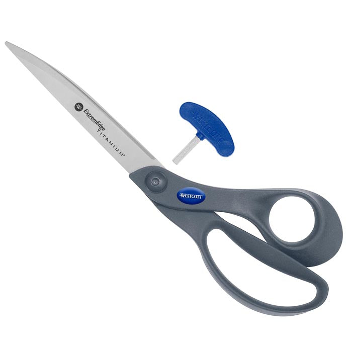 Westcott® 9" ExtremEdge Titanium Bonded® Bent Scissors