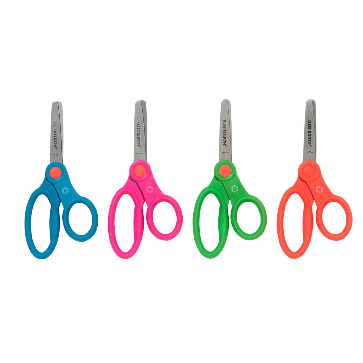 Westcott® KleenEarth® 5" Blunt Antimicrobial Kids Scissors