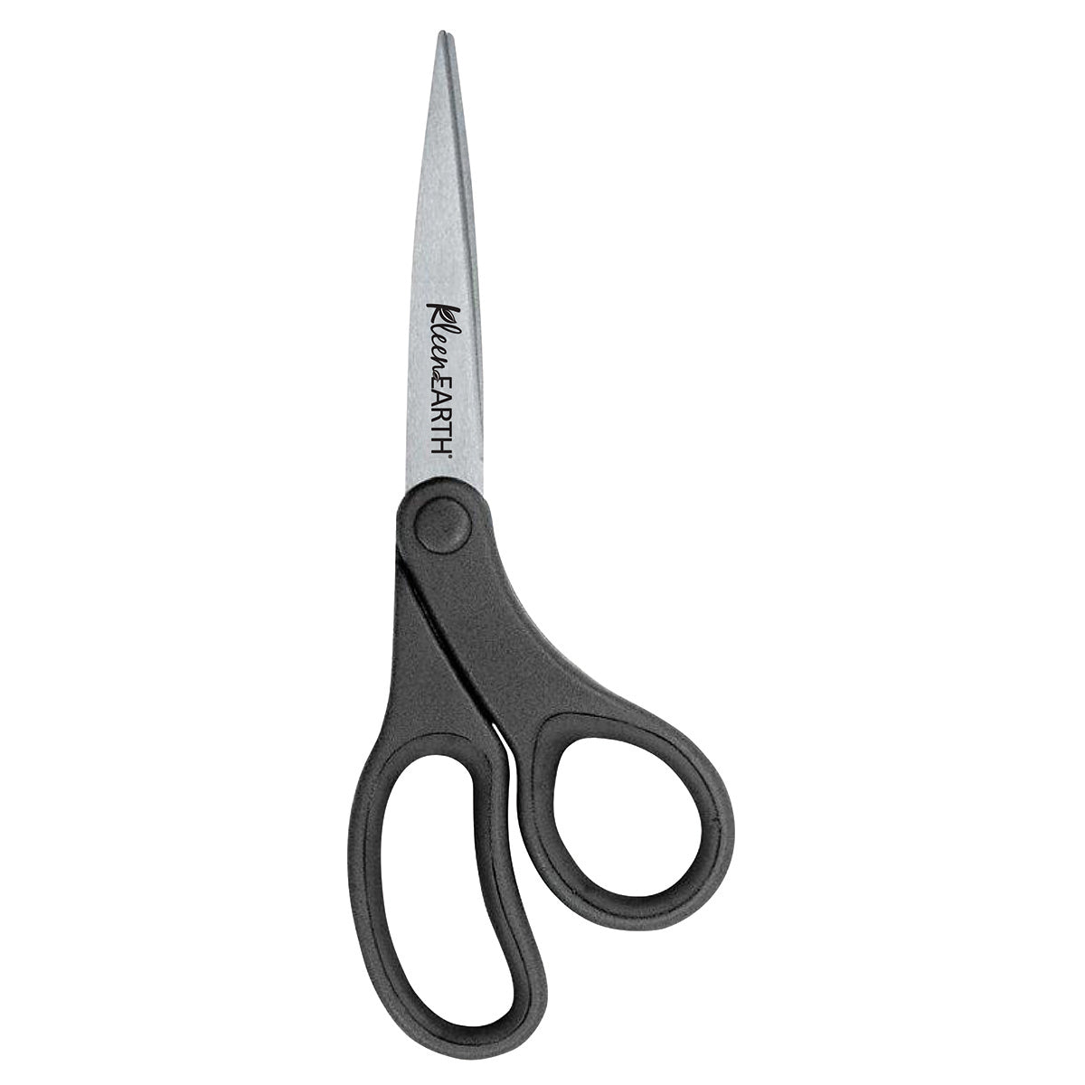 Westcott® KleenEarth® 8" Bent Black Hard Handle Scissors