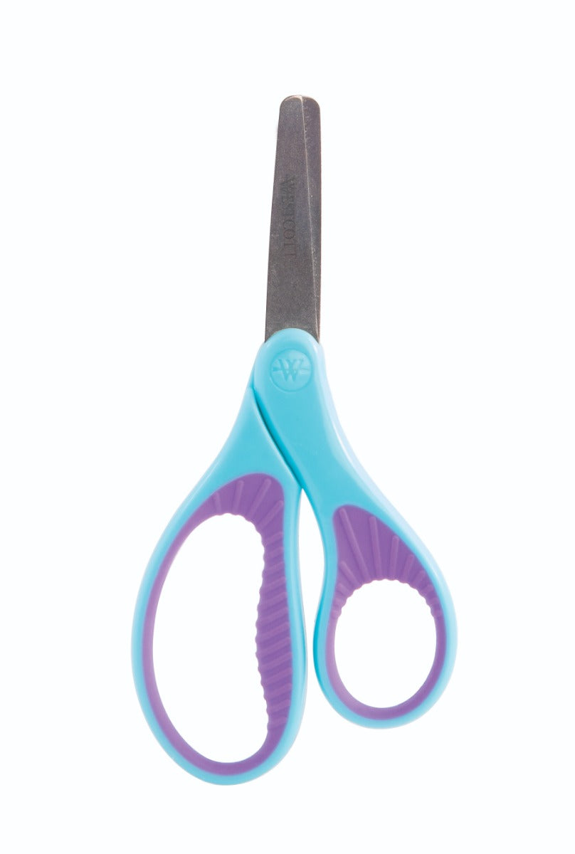 Westcott® 5" Antimicrobial Blunt Soft Handle Kids Scissors