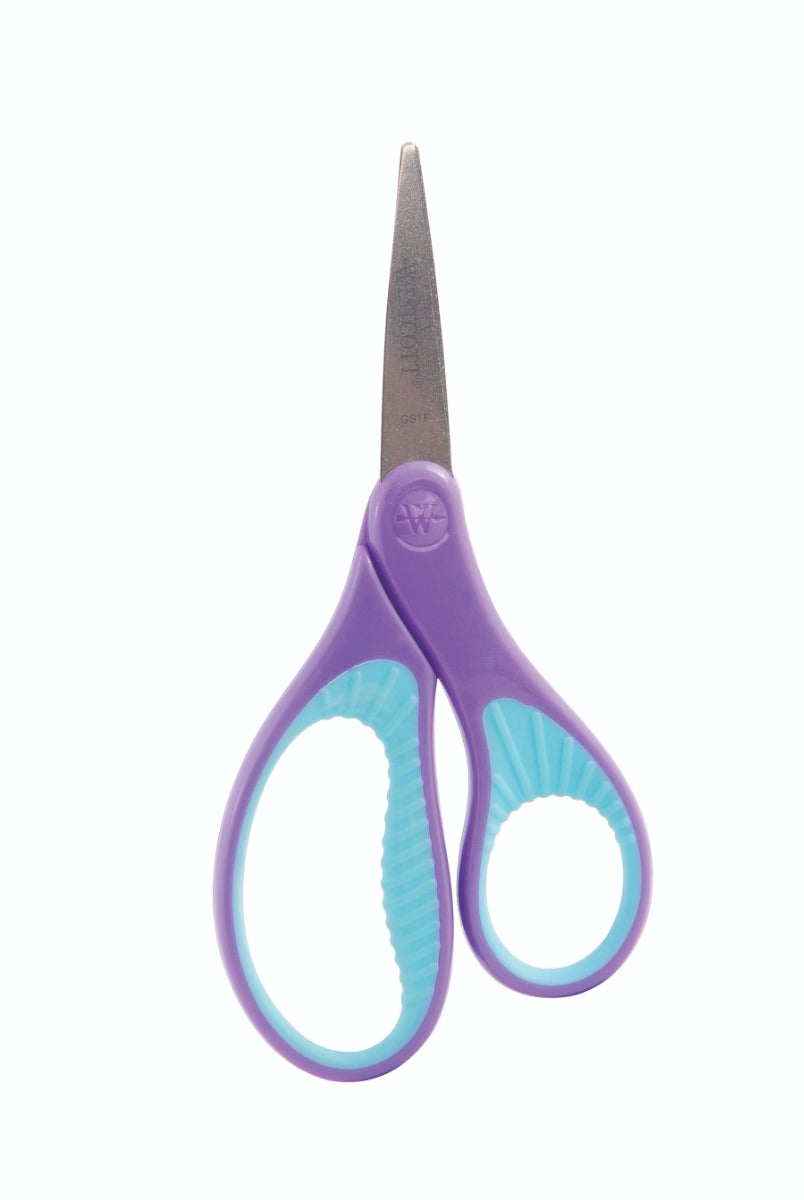 Westcott® 5" Antimicrobial Pointed Soft Handle Kids Scissors