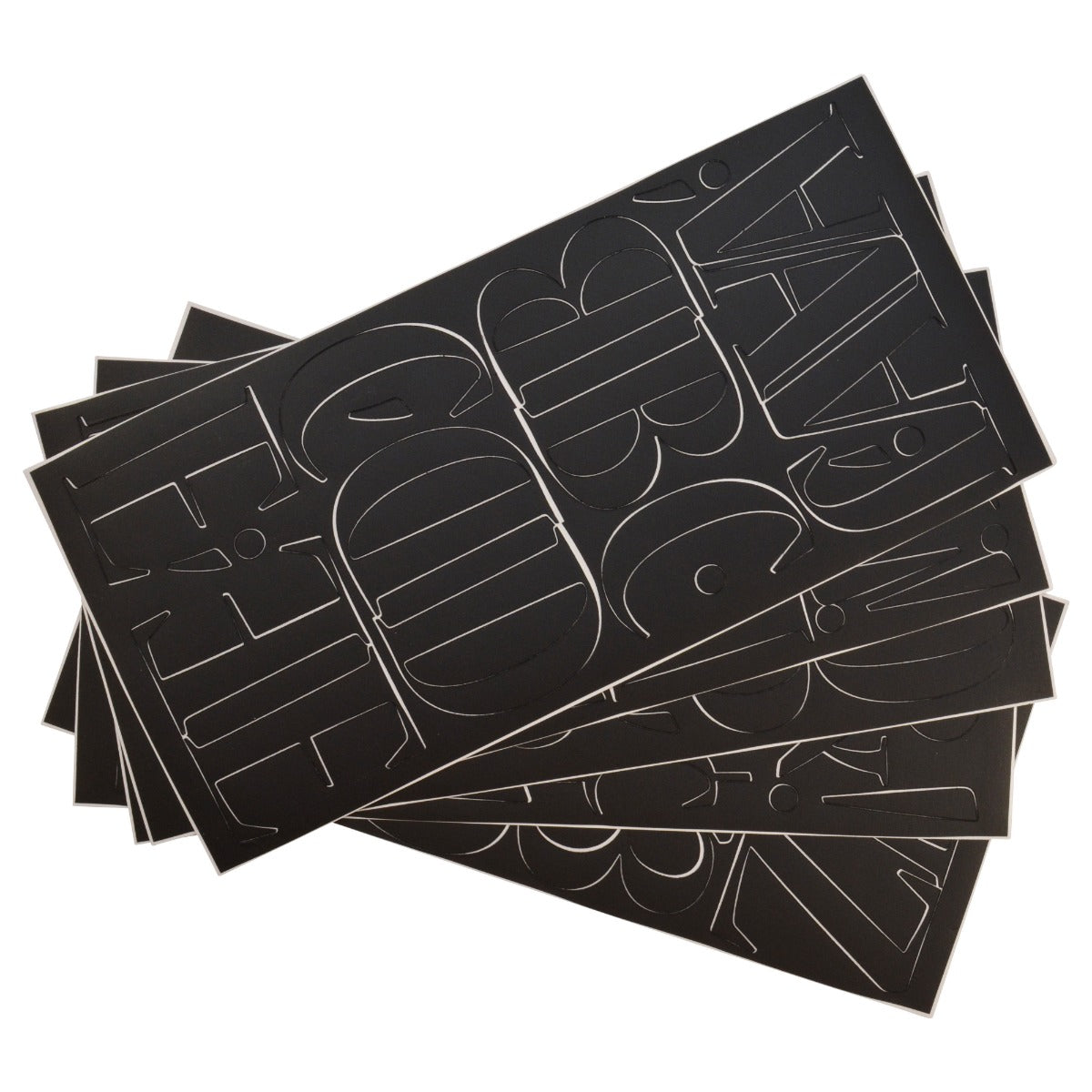Westcott® 2" Nueva Repositionable Letters, Black