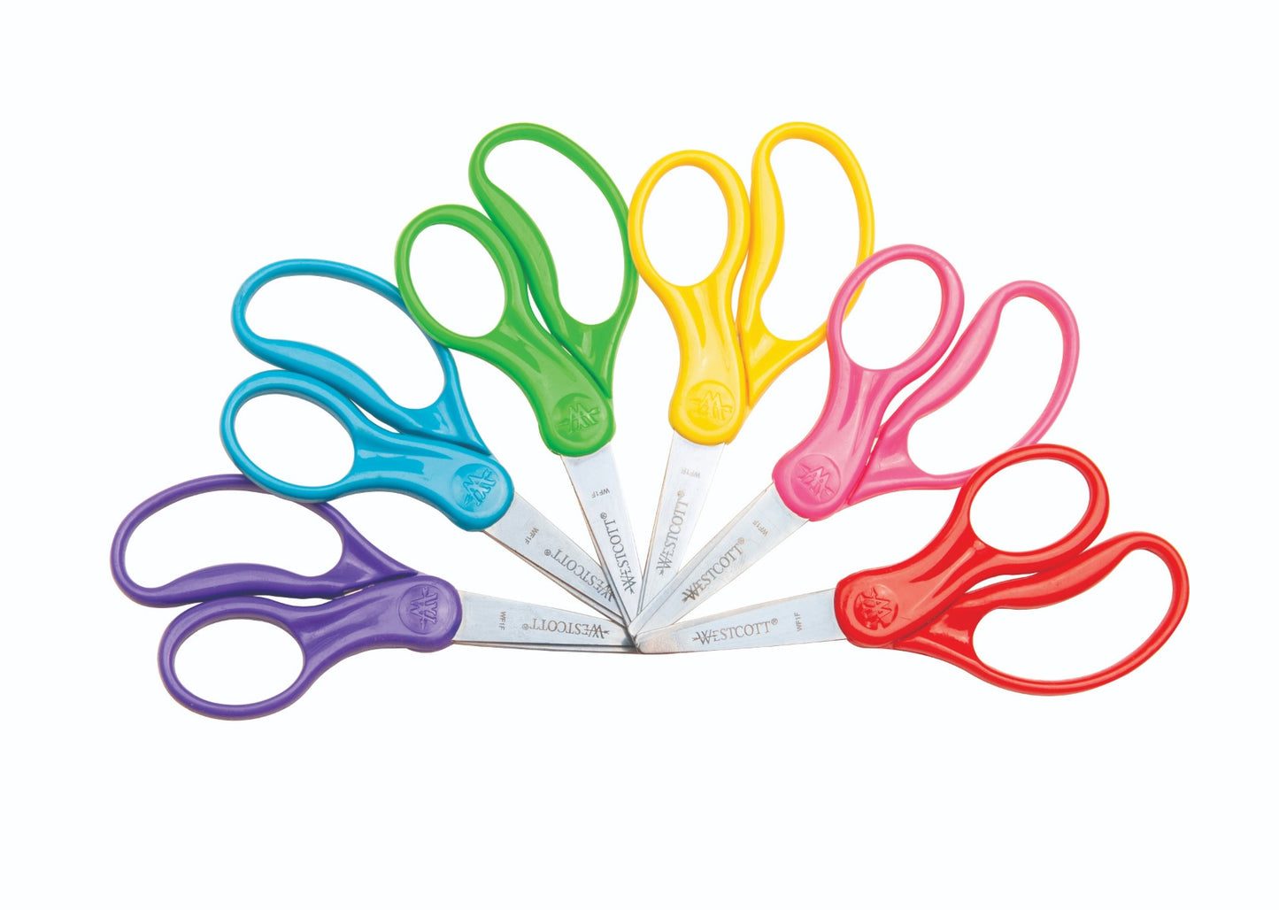 Westcott® 5" Antimicrobial Pointed Kids Scissors 6 Pack