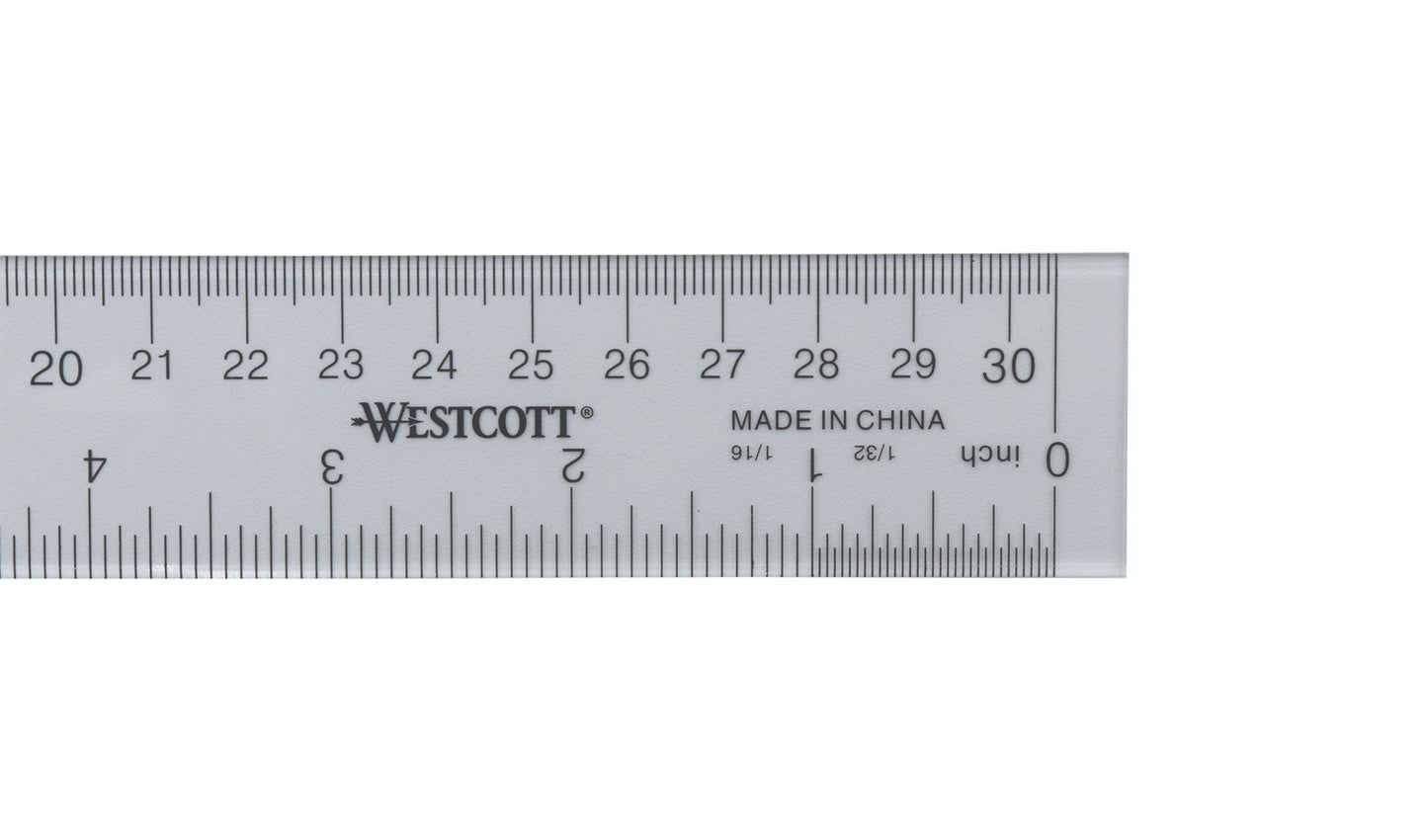 Westcott® 30cm/12" Acrylic Ruler