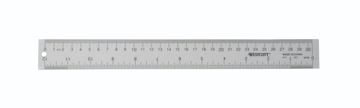 Westcott® 30cm/12" Acrylic Ruler