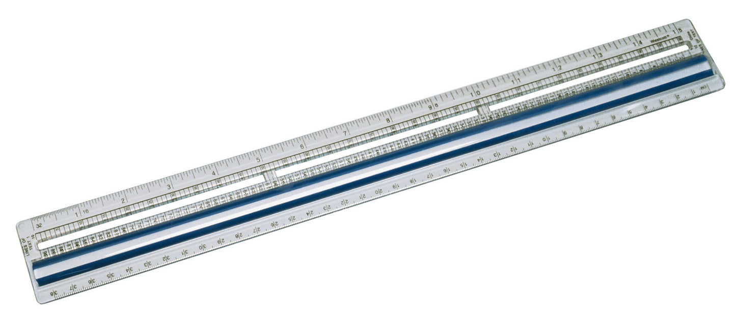 Westcott® 38cm/15" Magnifying Ruler