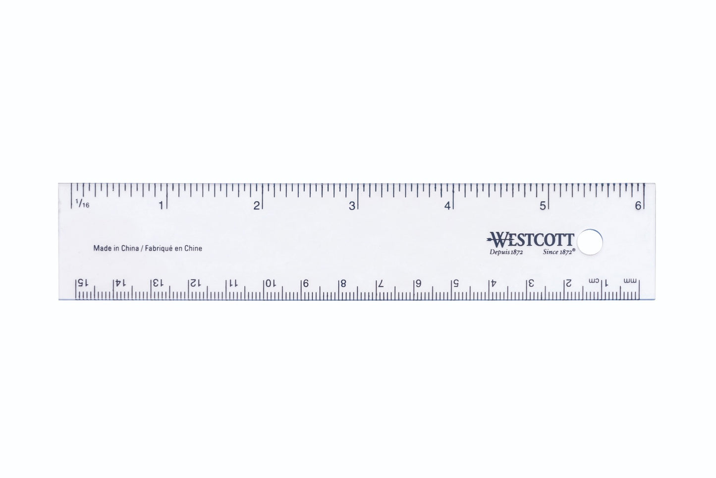 Westcott® 15cm/6" Flexible Vinyl Ruler