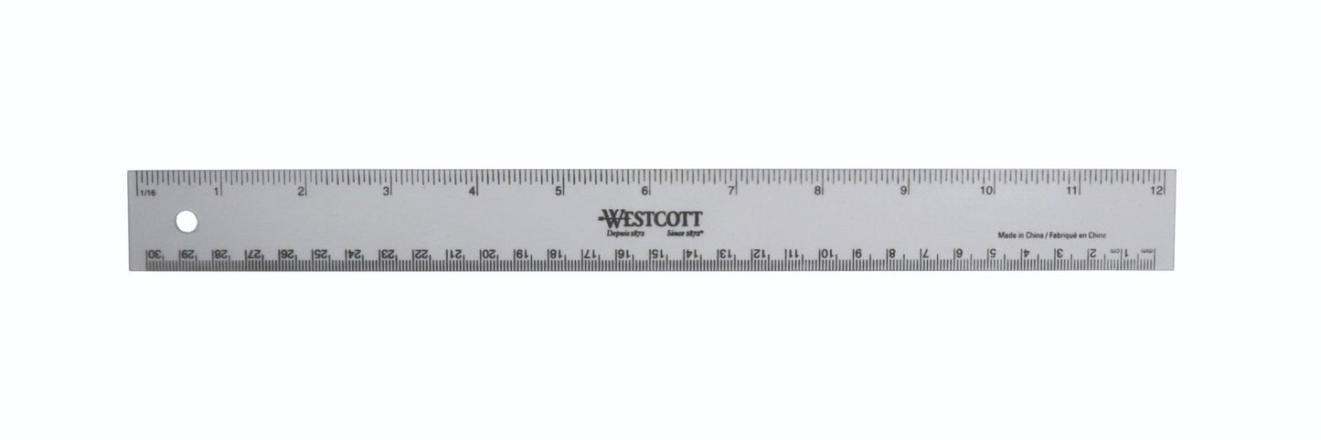 Westcott® 30cm/12" Flexible Vinyl Ruler