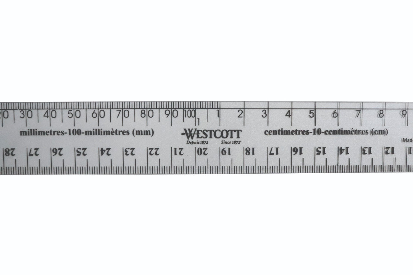 Westcott® 30cm Flexible Vinyl Ruler