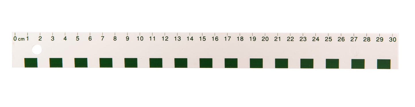 Westcott® 30cm White Plastic Ruler