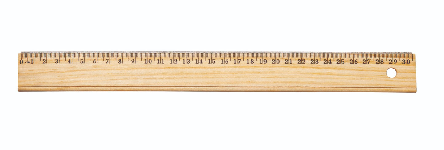 Westcott® 12"/30cm Wood Ruler