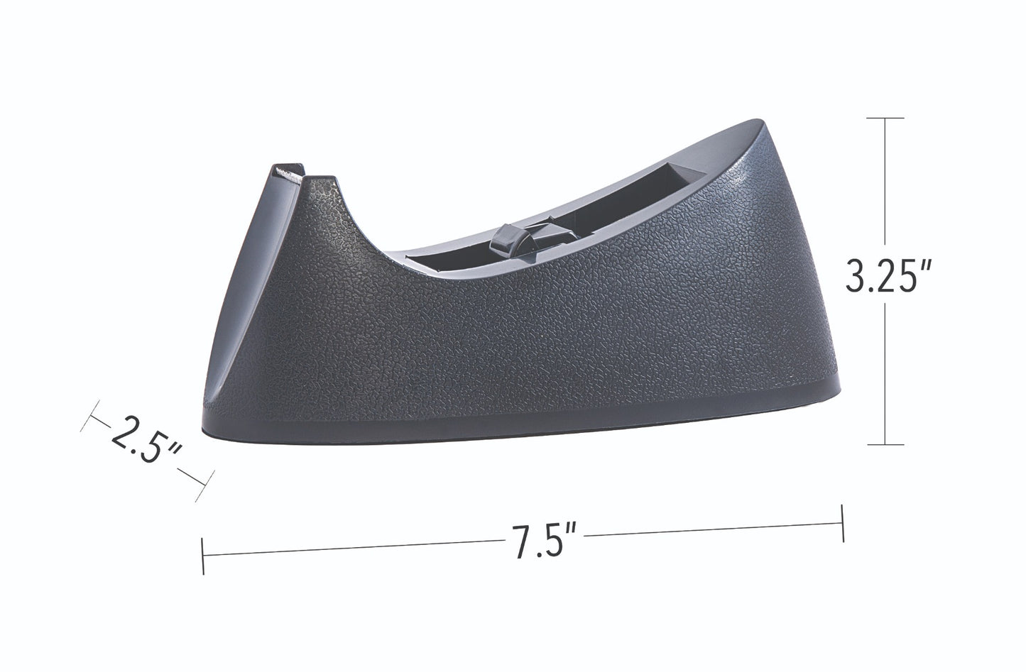 Westcott® Rounded Tape Dispenser - Black