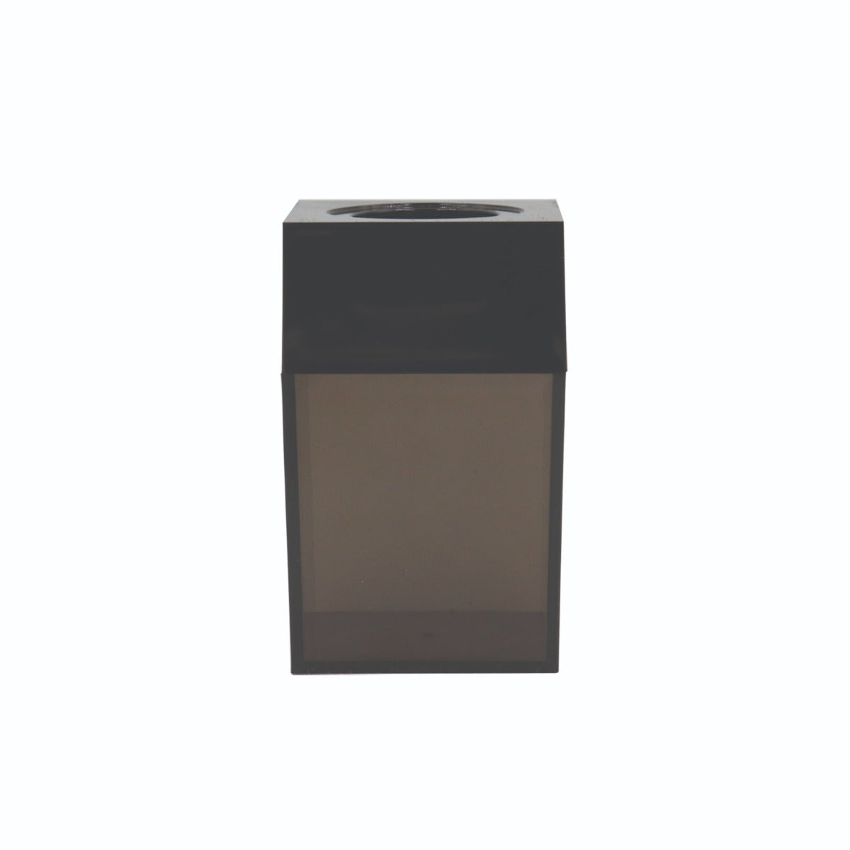 Westcott® Smoke Bottom Paper Clip Dispenser (83014)