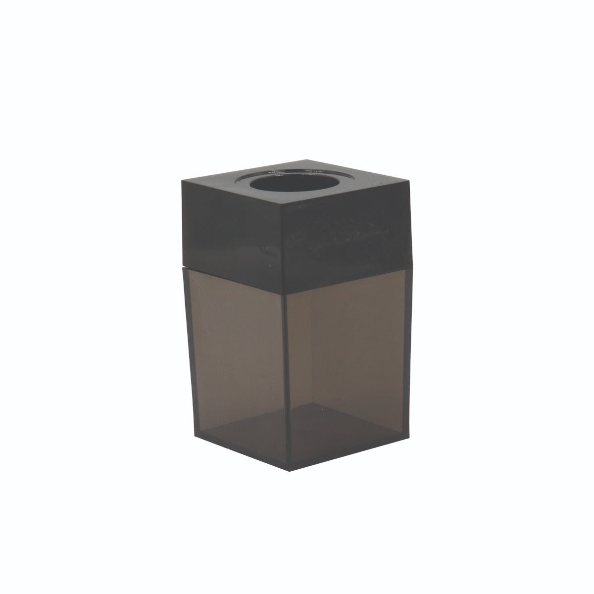 Westcott® Smoke Bottom Paper Clip Dispenser (83014)