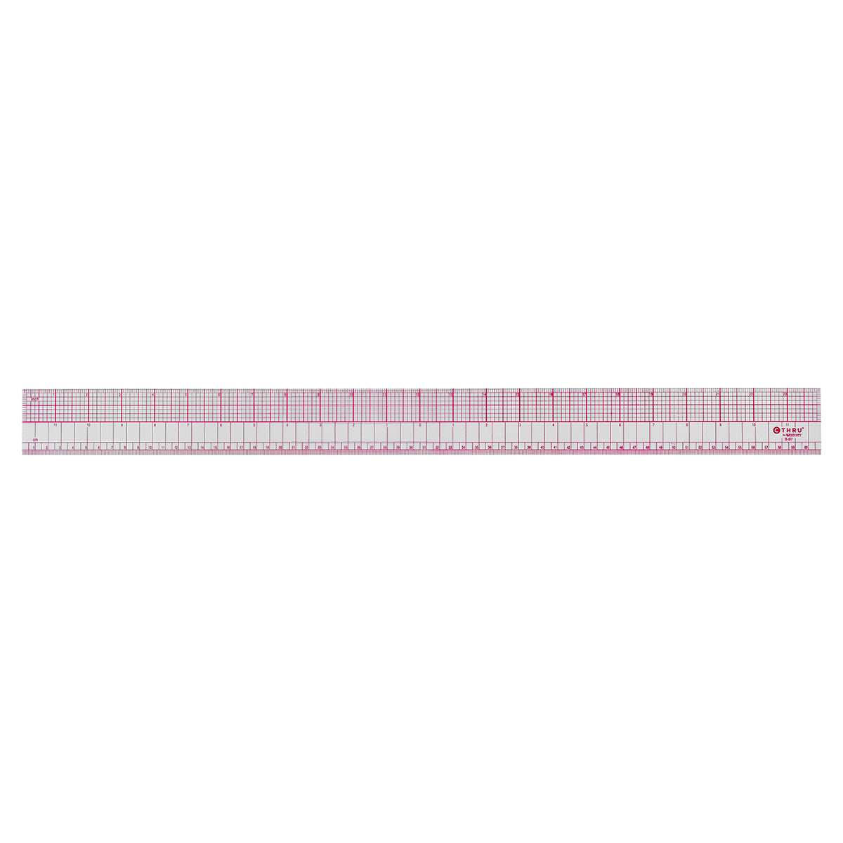 C-THRU 60cm/24" Transparent Ruler
