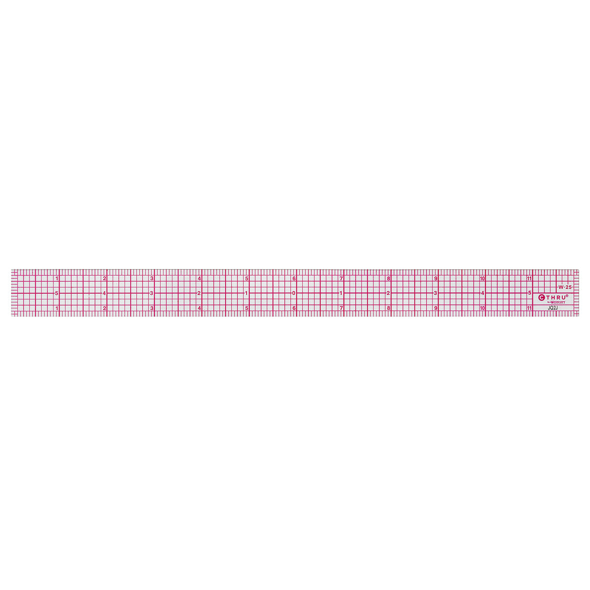 C-THRU 12" 8ths Graph Ruler