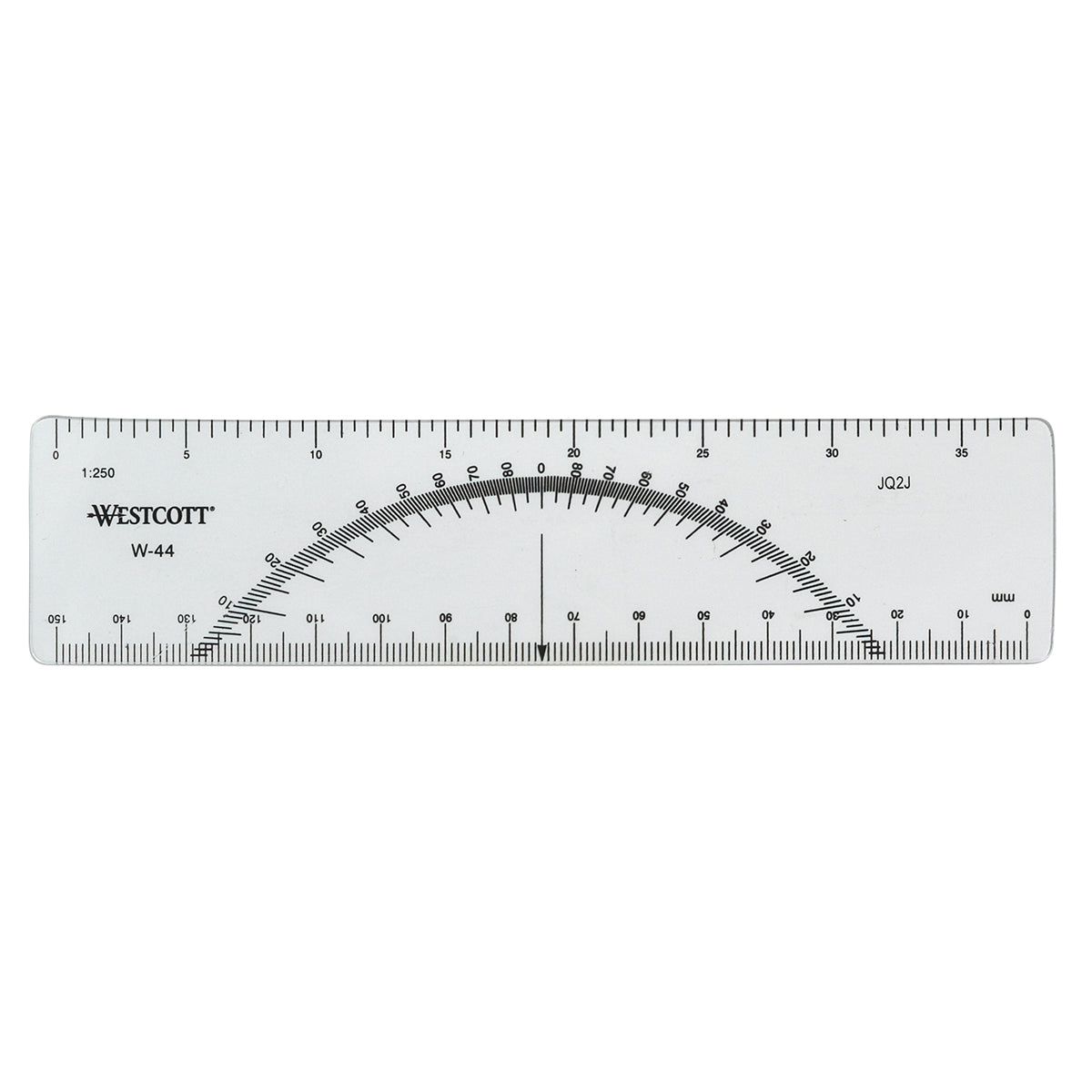 C-THRU 6" Clear Protractor Ruler