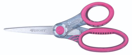 Westcott® 8" X-RAY Antimicrobial Scissors, Pink