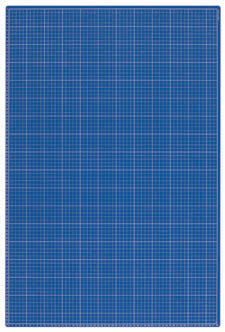 Westcott® 24"x36" Double Sided Blue Cutting Mat