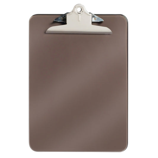 Westcott® Smoke Colour Plastic Clipboard Letter Size