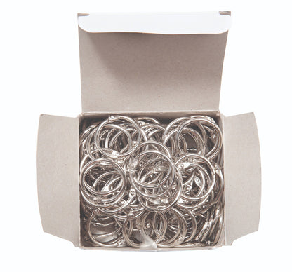 Westcott® Loose Leaf Rings (1" dia.) - 100/pack