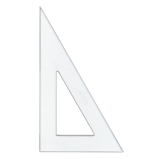 C-THRU 12" Styrene Triangle - 30/60 degree